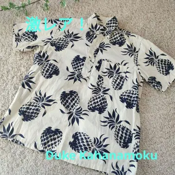 초레어! Duke Kahanamoku 듀크 카하나모쿠 반팔 하와이안 셔츠