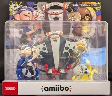 닌텐도 amiibo 스리미 연합 세트 후우카/만타로/우츠호