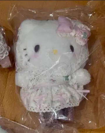 산리오 캐릭터즈 포레스트 레이스 마스코트 홀더 키티