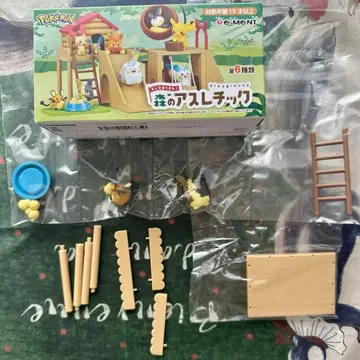 [ 익명 배송 ] 포켓몬 모두 모여라! 숲의 애슬레틱 모르페코 & 데덴네