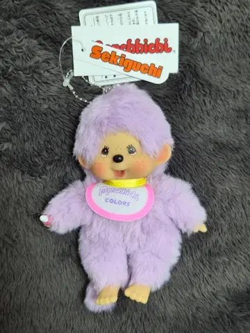 몬치치 컬러즈 봉제 인형 퍼플