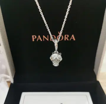 판도라 크리스탈 펜던트 목걸이 패션 목걸이