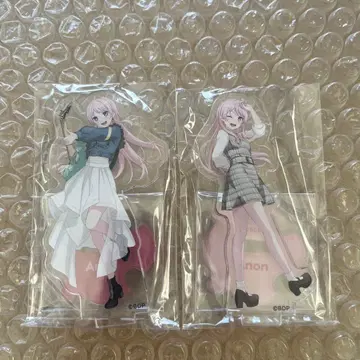 뱅드림 MyGO 미니 아크릴 스탠드 치하야 아논 의상 사복 세트