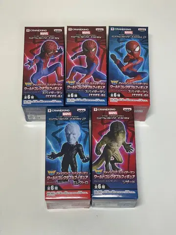 어메이징 스파이더맨 2 피규어 5체 세트