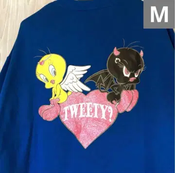 [ 새상품 ] 루니툰 트위티 트레이닝복 여성용 M 블루