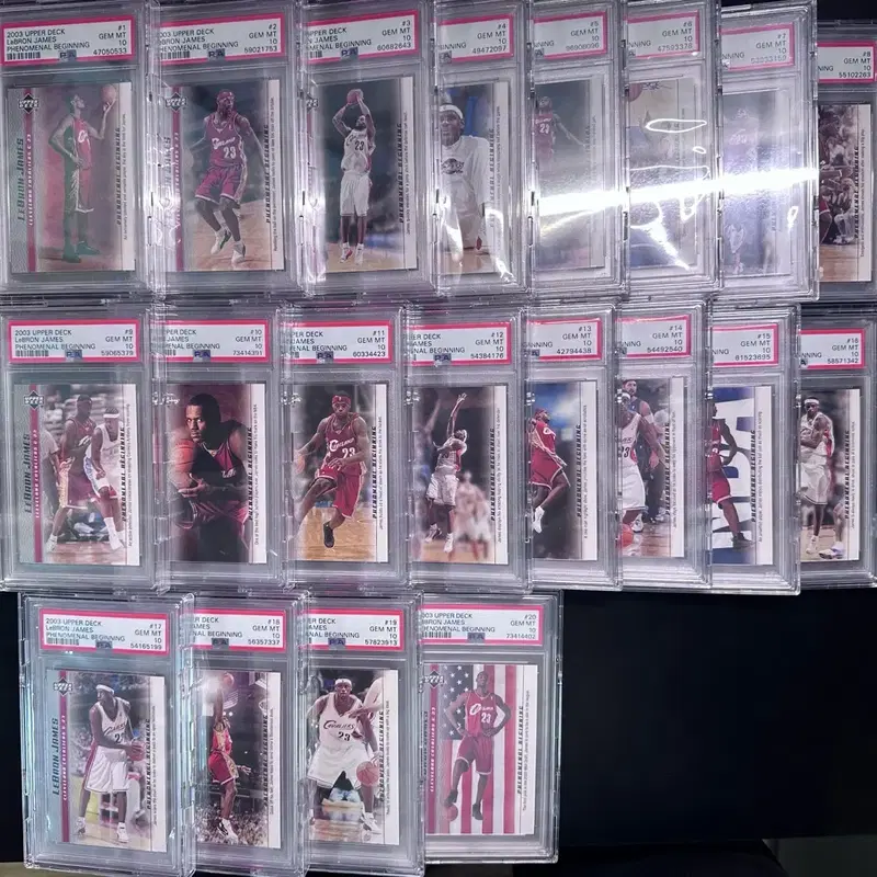 2003 르브론 페노메널 비기닝 루키 psa10 풀세트