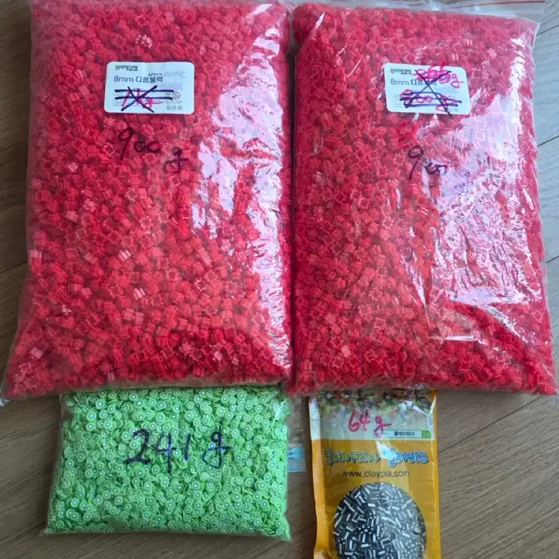 슬라임 재료 모음 슬라임재료 다폼블럭 토핑 펄러비즈 파츠 모형 할로윈
