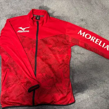 Mizuno 미즈노 Morelia 모레리아 풀 집업 자켓 레드