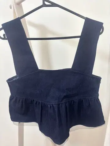 Flower 데님 뷔스티에