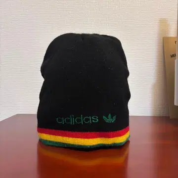 90s 레어 컬러 adidas archive 비니 니트 모자