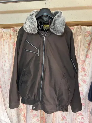 도라이치 도카점퍼 파일럿 점퍼 애니멀 무늬