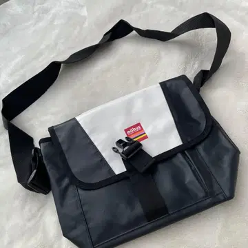 mobus 타포린 메신저 백 숄더백 블랙 겸용