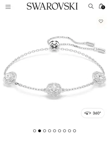 [ SWAROVSKI ] 우나 엔젤릭 팔찌