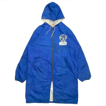 70s-80s 스웨덴 말뫼 수영 협회 로고 벤치 코트 남성용 L