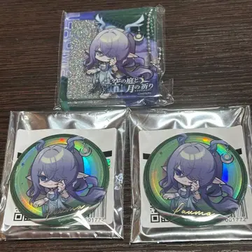 라우마 원신 하늘의 정원과 달의 기도 도쿄 타워 캔뱃지 아크릴 키링