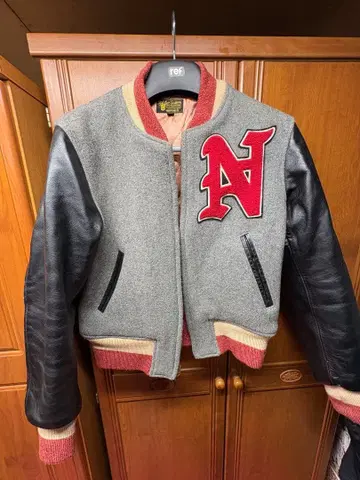 SUGAR CANE 슈가케인 바시티 자켓