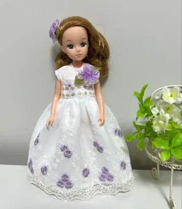 핸드메이드 초대 리카짱 복각판 리카짱 등에 레이스 드레스