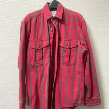 Filson 자켓 레드 체크 아메카지