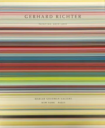 Gerhard Richter PAINTING 2010-2011 HC