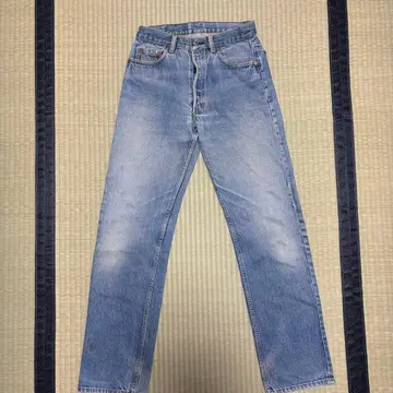 [ USA ] 리바이스 501 아이스 블루 W27 상당 여성용 사이즈