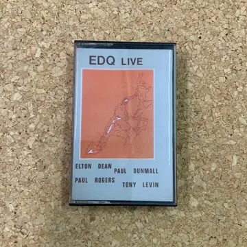 Elton Dean Quartet EDQ LIVE 카세트 테이프