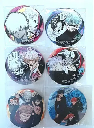 주술회전 HEROES 컬렉션 캔뱃지 고죠 사토루