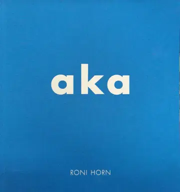 RONI HORN aka