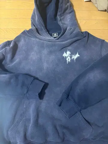 ANTIMID 다크 블루 후드티 L