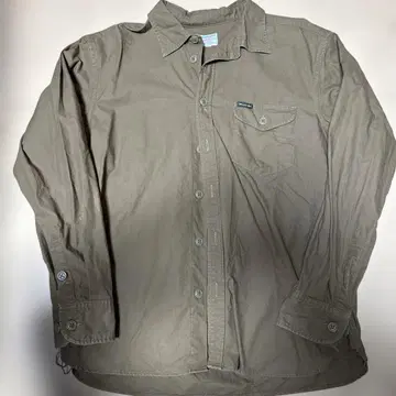 모모타로진스 올리브 그린 긴팔 셔츠