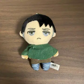 진격의 거인 극장판 봉제 인형 봉제 인형 키링 리바이