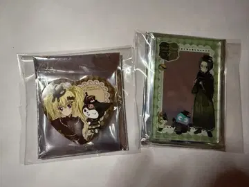 수호캐릭터! 산리오 호시나 우타우 미나미 카이리 하트 캔뱃지 아크릴 카드