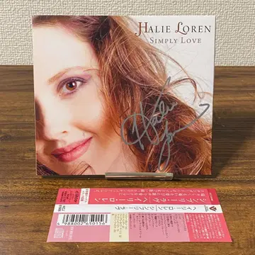HALIE LOREN / SIMPLY LOVE 친필 사인 CD