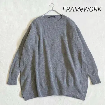 프레임워크 와이드 튜닉 풀오버