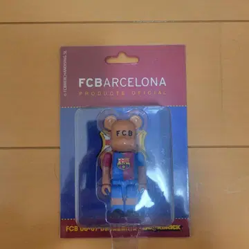 FC 바르셀로나 공식 곰 모양 메디콤 토이 제작