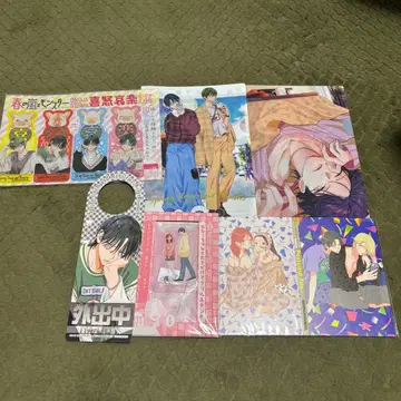 봄의 폭풍과 몬스터 길고양이와 늑대 하나토유메 부록 6점 세트