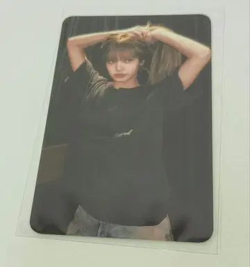 BLACKPINK LISA 리사 한정판 트레이딩 카드