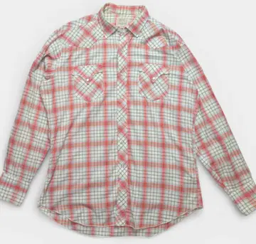 H Bar C 에이치바씨 웨스턴 셔츠 체크 긴팔 셔츠