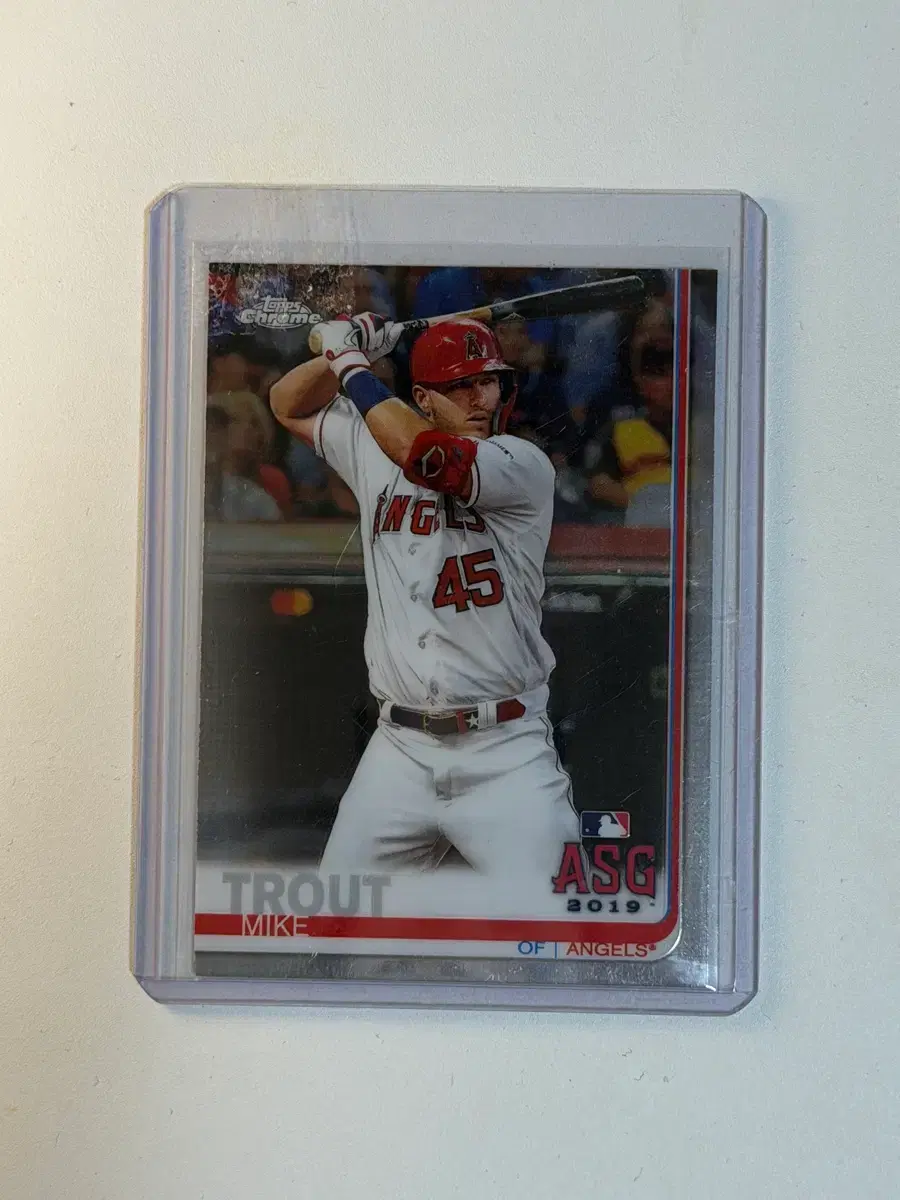 마이크 트라웃 2019 Topps MLB 야구카드