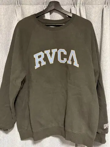RVCA 와펜 로고 트레이닝복 속기모