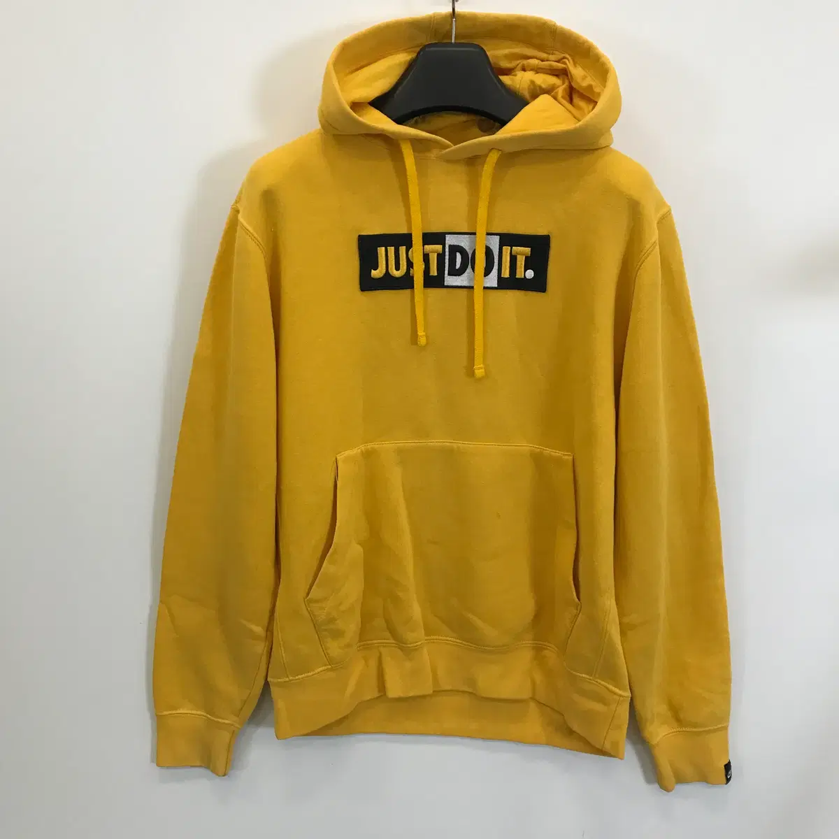 nike just do it hoodie yellow