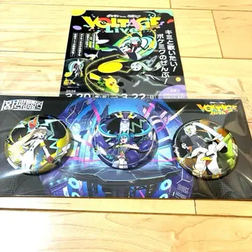 포켓몬 feat. 하츠네 미쿠 포케미쿠 캔뱃지 세트