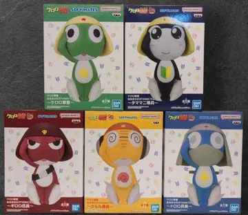 개구리 중사 케로로 피규어 5개