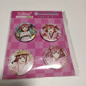 러브 라이브! 선샤인!! 공식 캔뱃지 쿠로사와 루비