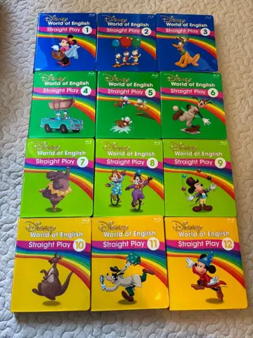 디즈니 영어 시스템 스트레이트 플레이 Blu-ray 블루레이