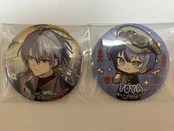 프로세카 세카라이 5th 메탈릭 캔뱃지 매트 캔뱃지 아오야기 토우야