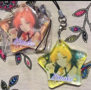 붕괴3rd 무량탑 히메코 주얼 아크릴 스트랩 새상품 중고 2세트