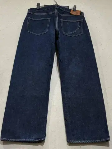 모모타로 진즈 동단 G019-MZ 셀비지 데님 팬츠 다크 네이비 일본제