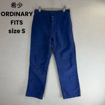 레어 ORDINARY FITS 몰스킨 블루 신치 벨트