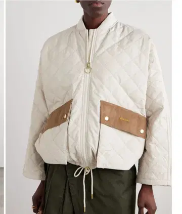 바버 babor 퀼팅 봄버 자켓