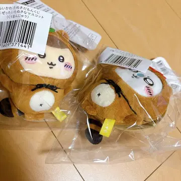 치이카와 (먼작귀) 너구리다몽 복권 2세트 밤만쥬 모몽가